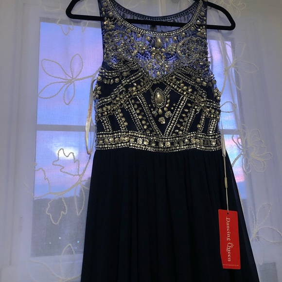 Long Blue Dress - Picture 1 of 3